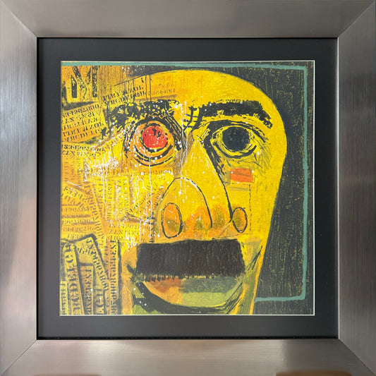 Serie 40/60 / Vladimir Cora - Sin titulo 16 / Mixografía - 50 x 50 cm
