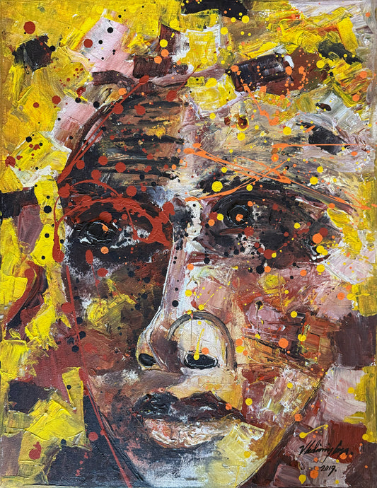 Única 013 / Vladimir Cora - Magdalena No. 39 / Acrílico sobre tela - 65 x 50 cm