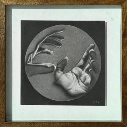 Paulina Goca – Kariós / Carboncillo sobre papel – 25 x 25 cm – 1/1