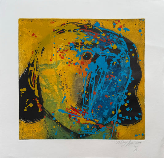 Serie 28/30 / Vladimir Cora - Sin titulo 25 / Grabado - 49 x 49 cm