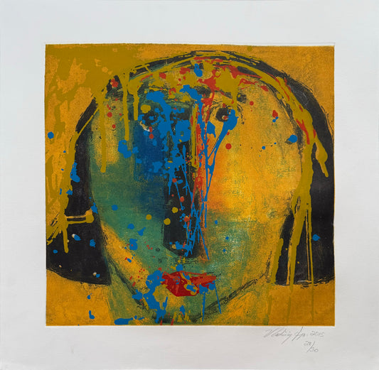 Serie 28/30 / Vladimir Cora - Sin titulo 30 / Grabado - 49 x 49 cm