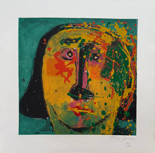 Serie 28/30 / Vladimir Cora - Sin titulo 22 / Grabado - 49 x 49 cm