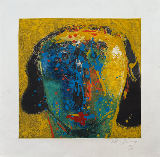 Serie 27/30 / Vladimir Cora - Sin titulo 27 / Grabado - 49 x 49 cm