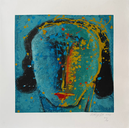 Serie 28/30 / Vladimir Cora - Sin titulo 31 / Grabado - 49 x 49 cm