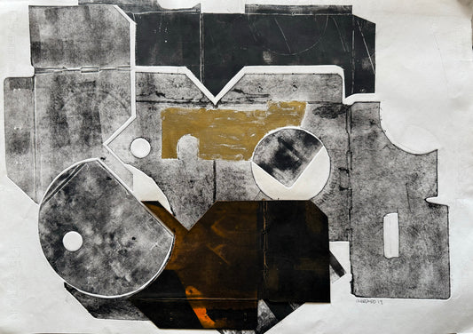 LOTE 001 / Manuel Guardado - ST / Colograía - 70 x 60 cm