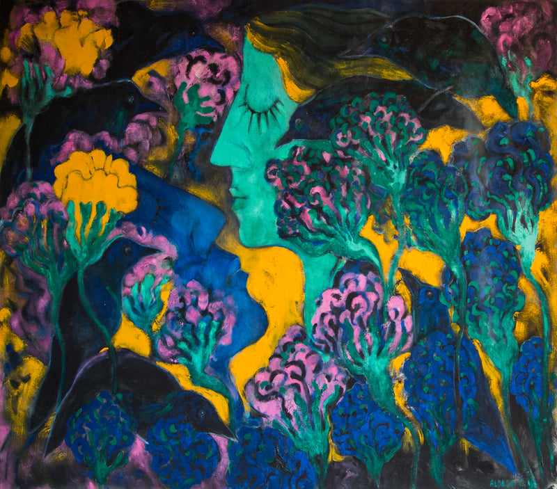 Marco Aldaco – ST Flores  / Óleo sobre tela – 200 x 170 cm – 1/1
