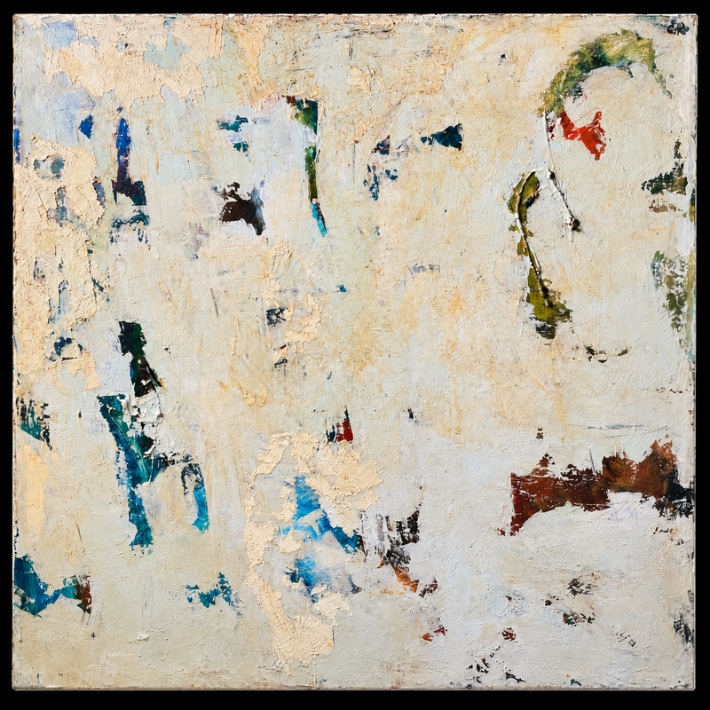 Conchita Rivera – ST de la serie agua y tierra / Mixta  sobre tela – 100 x 100 cm – 1/1