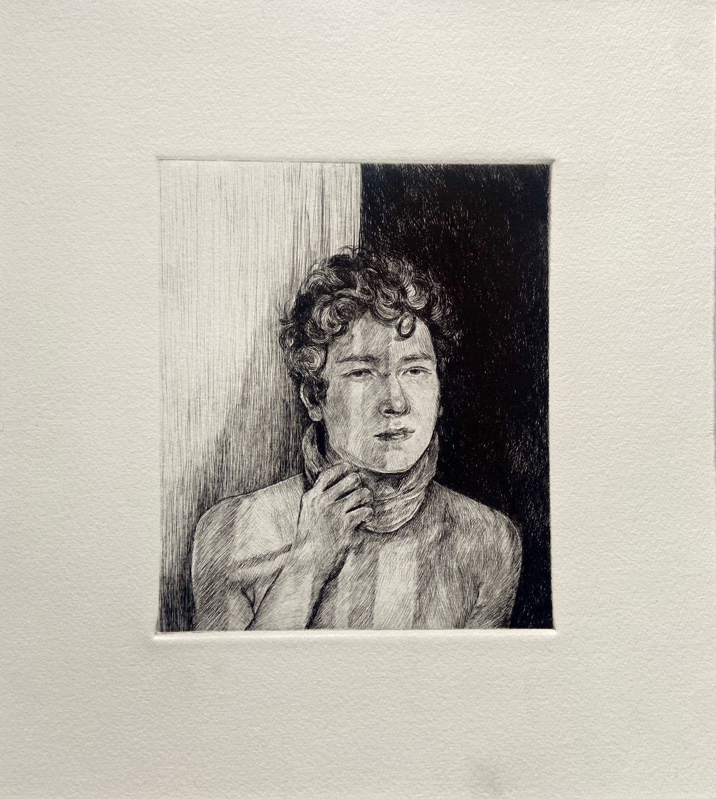 LOTE 004 / Karla Aguayo - Abrir / Grabado - 17.5 x 15 cm