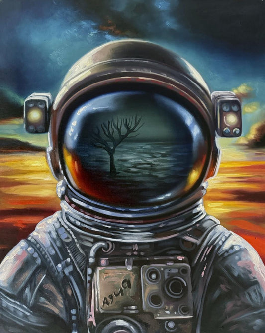 LOTE 059 / Rosario Lazcano - Esquía / Óleo sobre tela - 60 x 50 cm