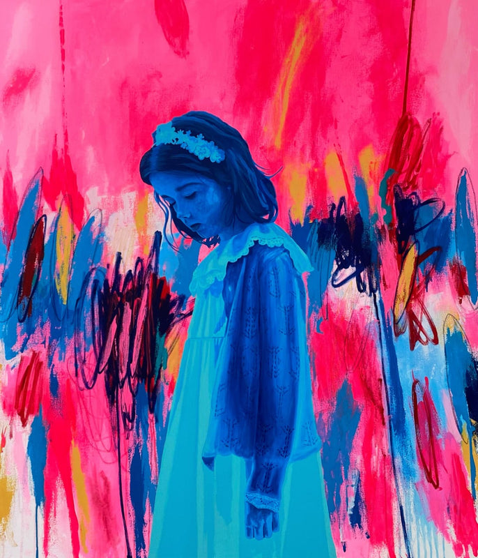 Mario Navarro – Broken wings llI / Mixta sobre tela – 105 x 120 cm – 1/1