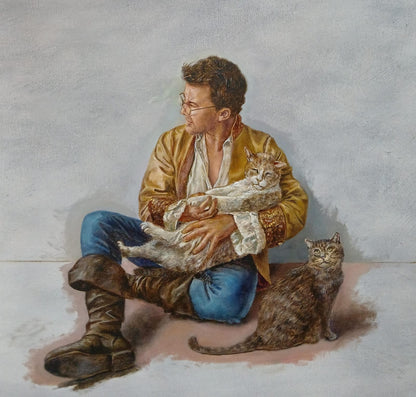 José Parra – Cuarto de juegos / Óleo sobre tela – 90 x 70 cm – 1/1
