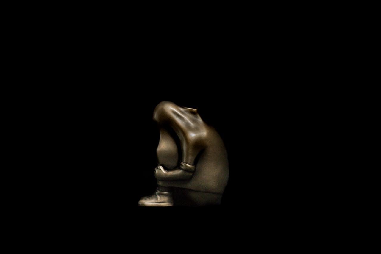Sofia Crimen – Niño cueva (Bronce) / Bronce a la cera perdida - 6 x 12 cm – 2/7