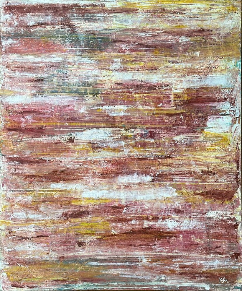 Karen Sangeado - Vastedad / oleo  sobre tela - 100 x 120 cm