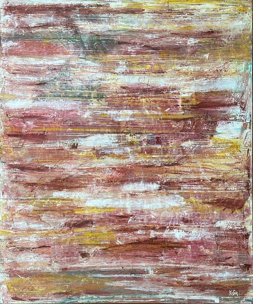 Karen Sangeado - Vastedad / oleo  sobre tela - 100 x 120 cm