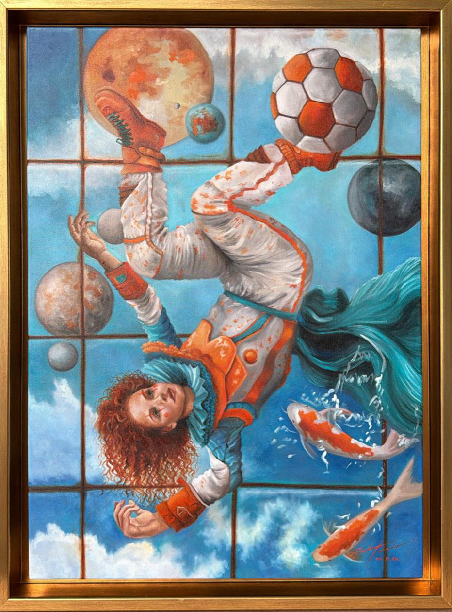 Pau Toledo  – Sueño en órbita / Óleo sobre Lienzo – 70 x 50 cm – 46023