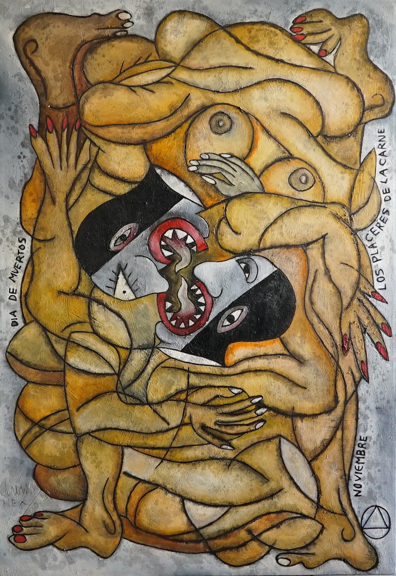 Javier Arevalo – Los placeres de la carne  / Óleo  sobre tela – 130 x 170 cm – 1/1