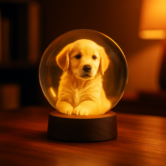 🪩 Esfera 3D Holográfica Premium – Control App