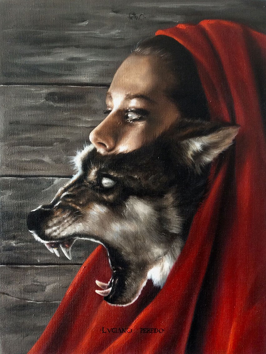 Luciano Peredo - Estudios de guerra (1) / Óleo sobre lino - 40 x 30 cm