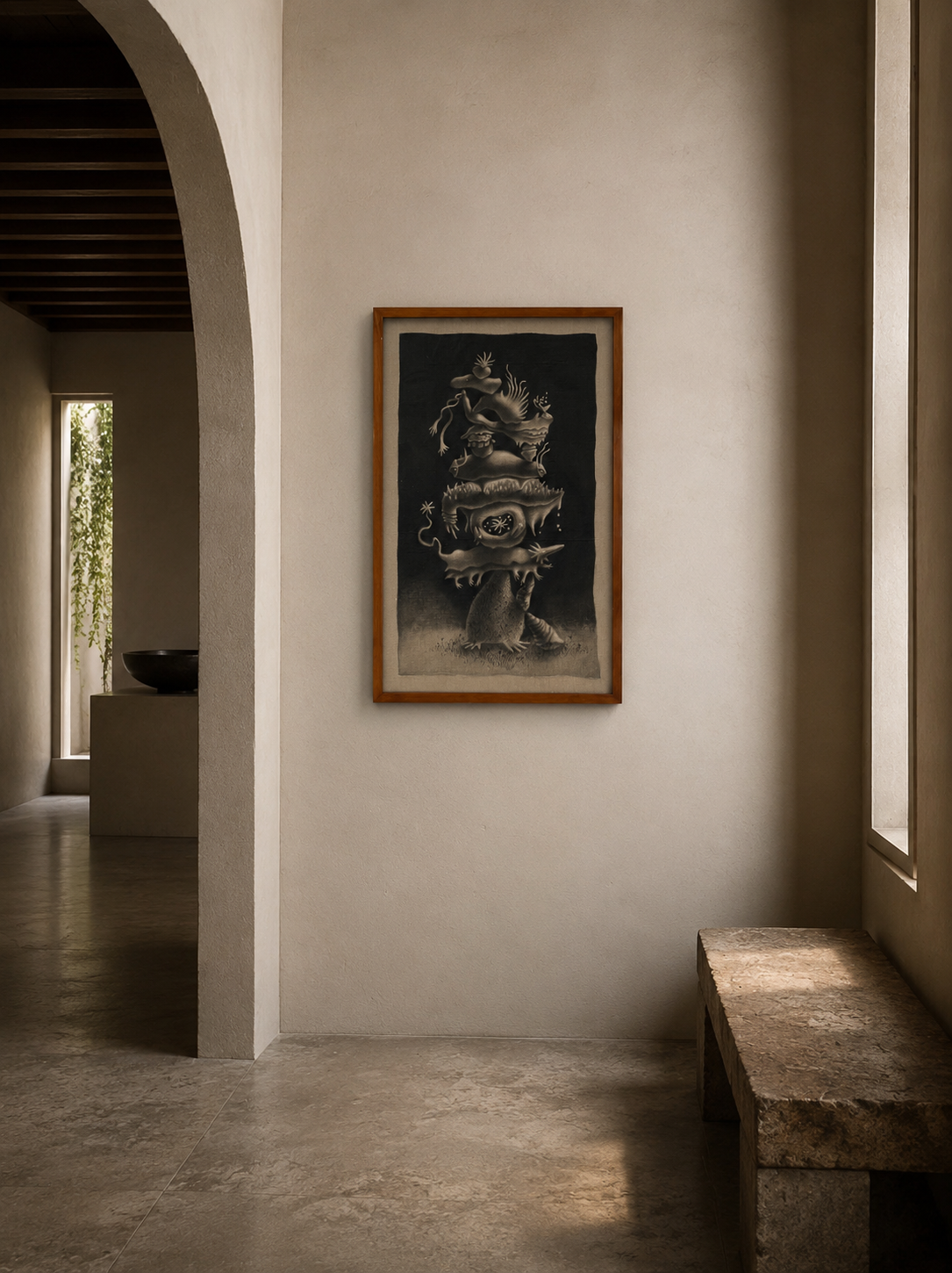 Juan Pedro Ponce – Equilibrium / Acrílico sobre lino – 47 x 75 cm – 1/1