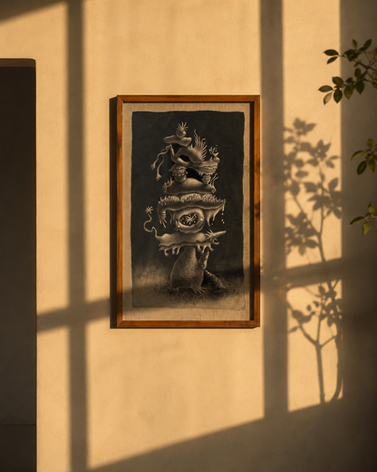 Juan Pedro Ponce – Equilibrium / Acrílico sobre lino – 47 x 75 cm – 1/1