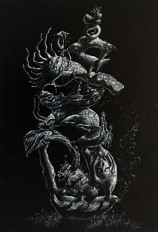 Juan Pedro Ponce – ST  / Óleo sobre lienzo – 35 x 130 cm – 1/1