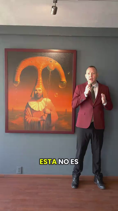 Fernando Garrido – En Busca de la Ciudad del Sol Poniente / Óleo sobre tela – 100 x 120 cm – 1/1