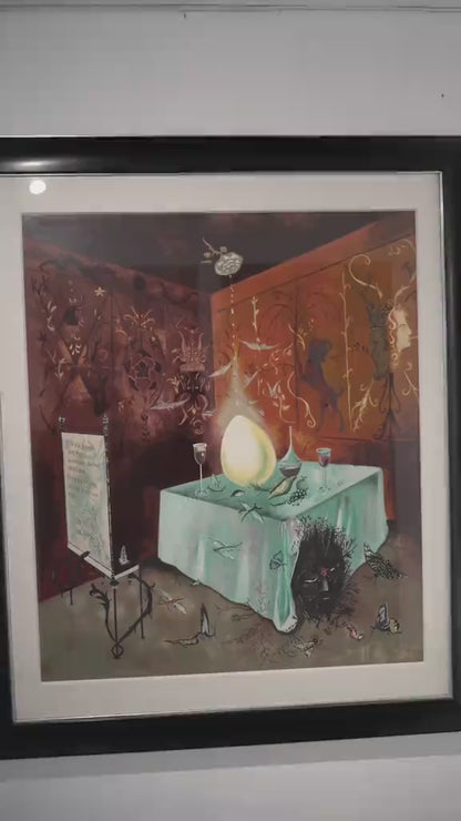 Leonora Carrington – AB EQ Quon / Litografía sobre papel – 85 x 100 cm – PT / 1