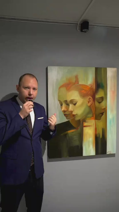 Anastasia Sergeevna – Rebeldía / Óleo sobre tela – 80 x 100 cm – 1/1