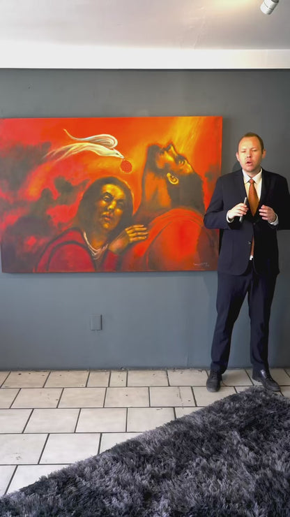 Daniel Kent – ST / Acrílico sobre tela sobre  – 160 x 110 cm – 1/1