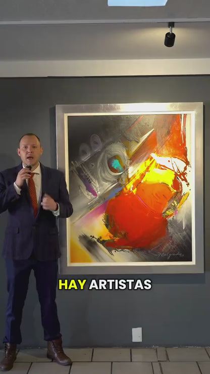 Rafael Calzada – Festividad Nocturna / Acrílico sobre tela – 100 x 120 cm – 1/1